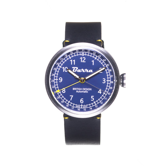 MM677 Blue Pointer Date Wristwatch